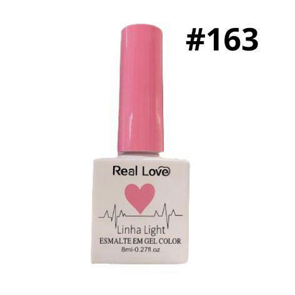 Esmalte Em Gel Color Light Real Love 163 Rosa