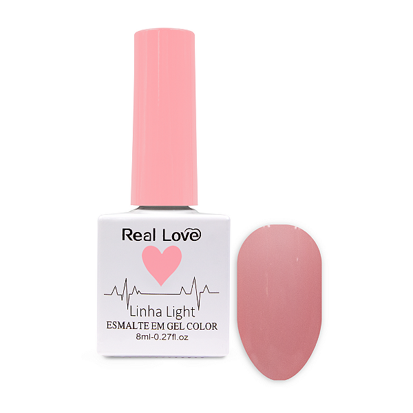 Esmalte Em Gel Color Light Real Love 015