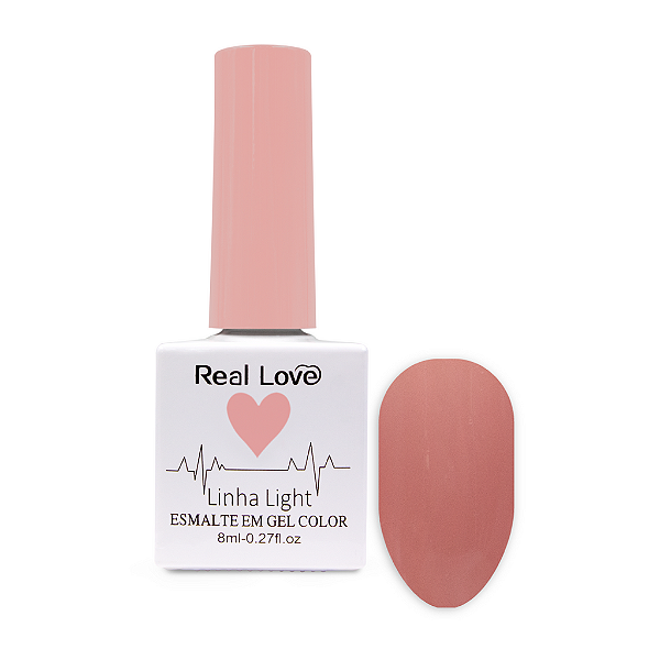 Esmalte Em Gel Color Light Real Love 023 Cover Translucido