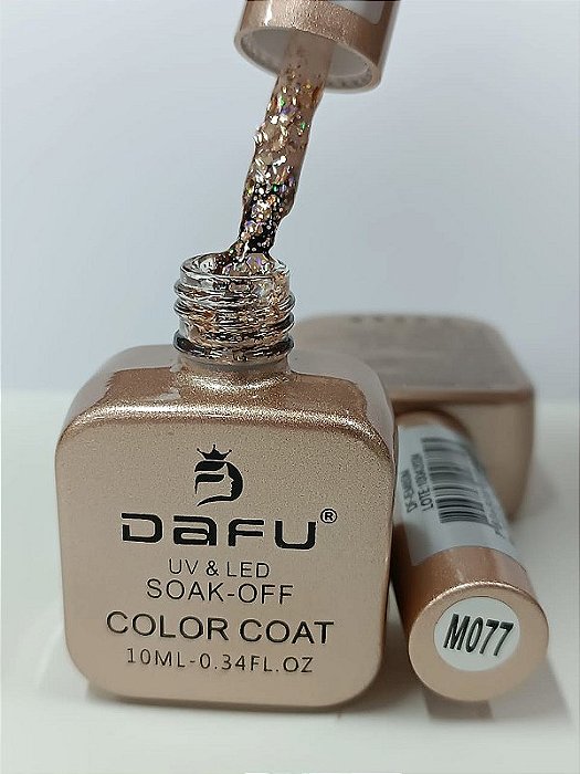 Esmalte em gel dafu 10ML m077 bronze