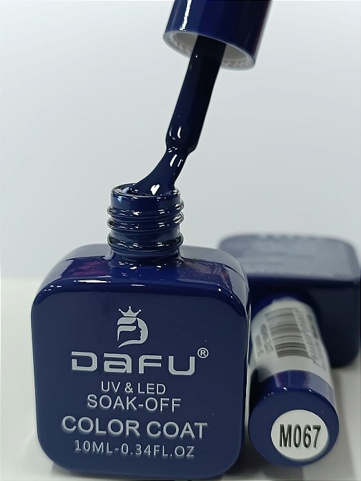 Esmalte em gel dafu 10ML m067 azul escuro