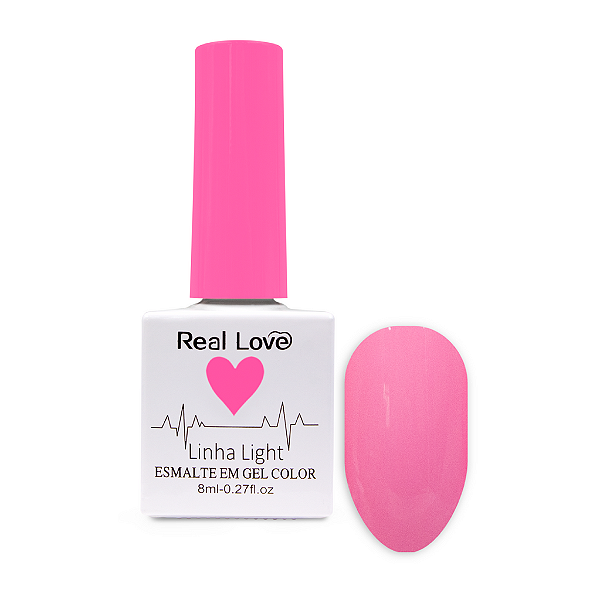 Esmalte Em Gel Color Light Real Love 070