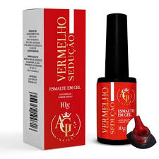 AGL ESMALTE EM GEL VERMELHO SEDUCAO 10g LED/UV
