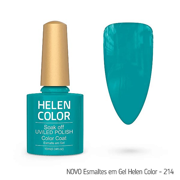 Esmalte Em Gel Helen color 173 verde