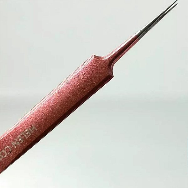 Pinça para extensão de Cílios e Remoção Cravos helen color