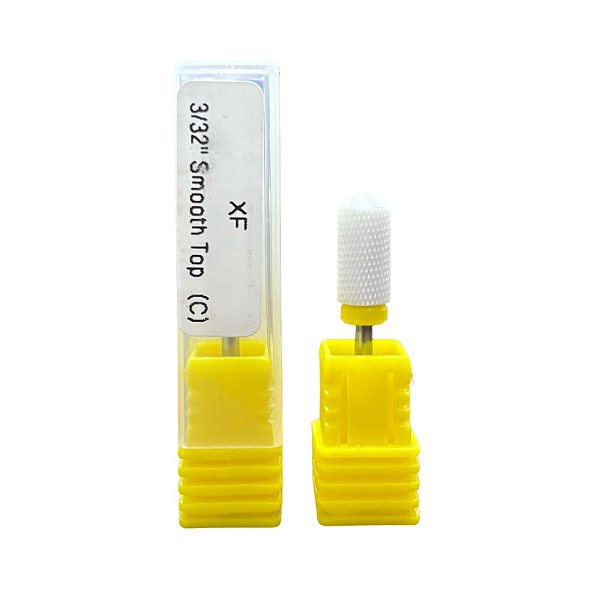 broca ceramica unha alongamento 3/32 large barrel f amarela