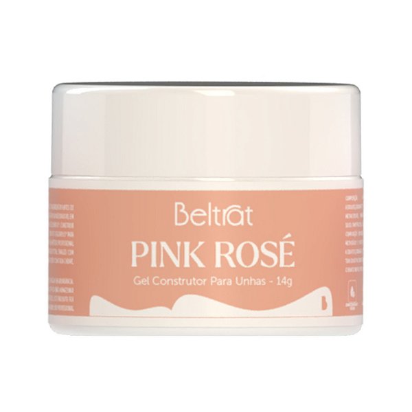 gel de unha alongamento beltrat rosé 14g