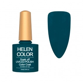 esmalte em gel helen color 217 verde