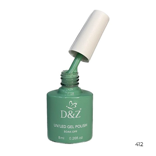 esmalte em gel D&Z 412 verde