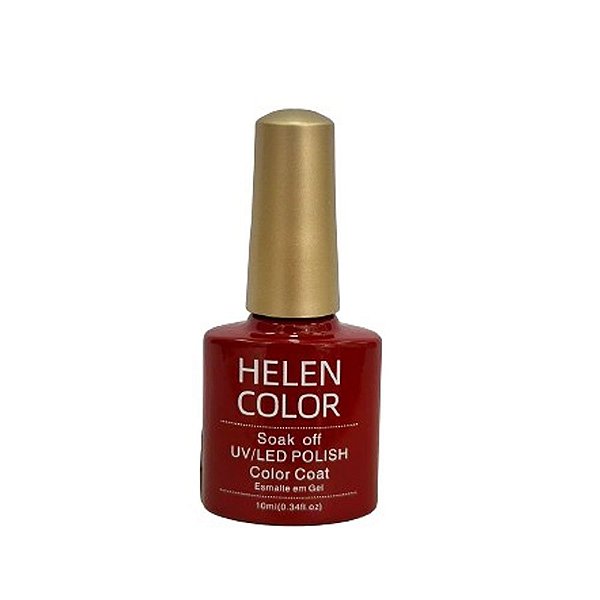Esmalte Em Gel Helen Color Vermelho #143