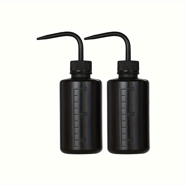 Frasco Pisseta Preto Dosador 150ml