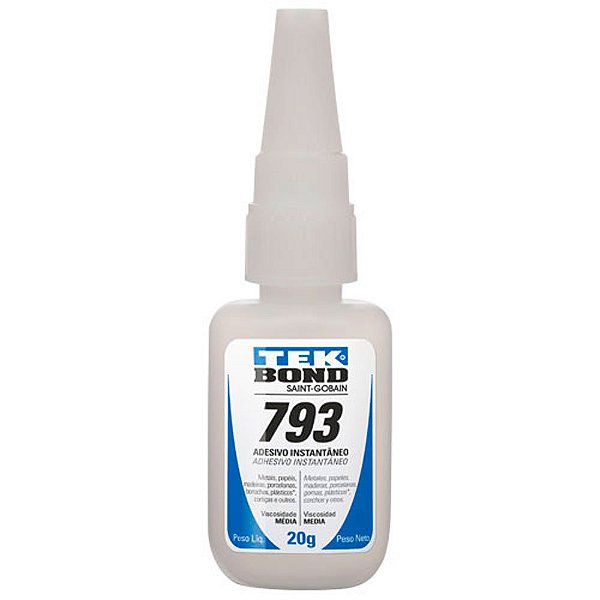 cola tek bond 725 20g grande multiuso unha baixa viscosidade