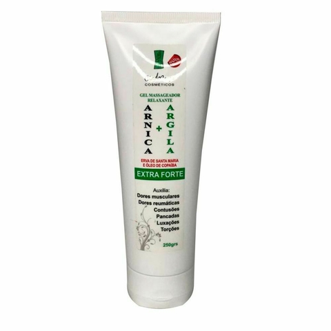 Gel Massageador com Arnica e Argila Branca 65g Global
