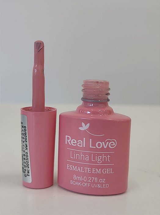 Esmalte em Gel Real Love Linha Light Luxo 080