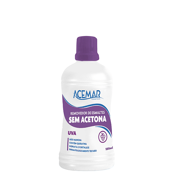ACEMAR 180 ML - UVA - REMOVEDOR SEM ACETONA