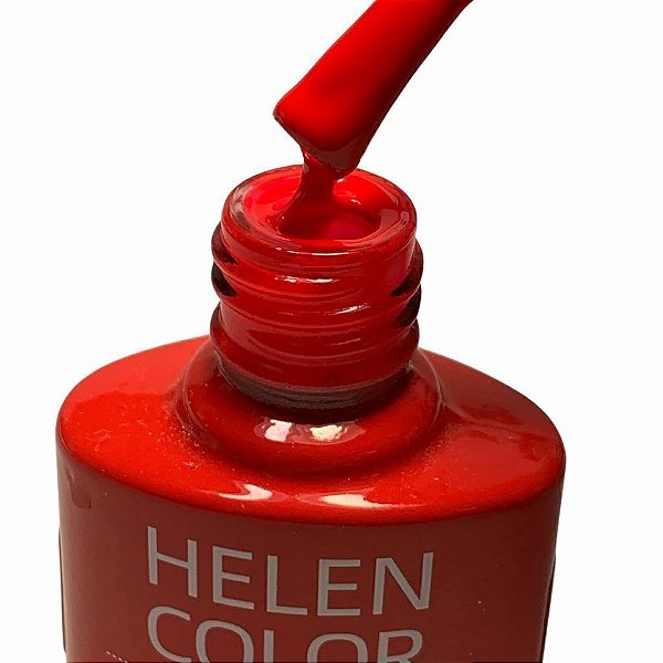 Esmalte Em Gel Helen Color vermelho #165