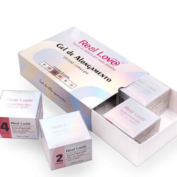 kit de gel alongamento real love
