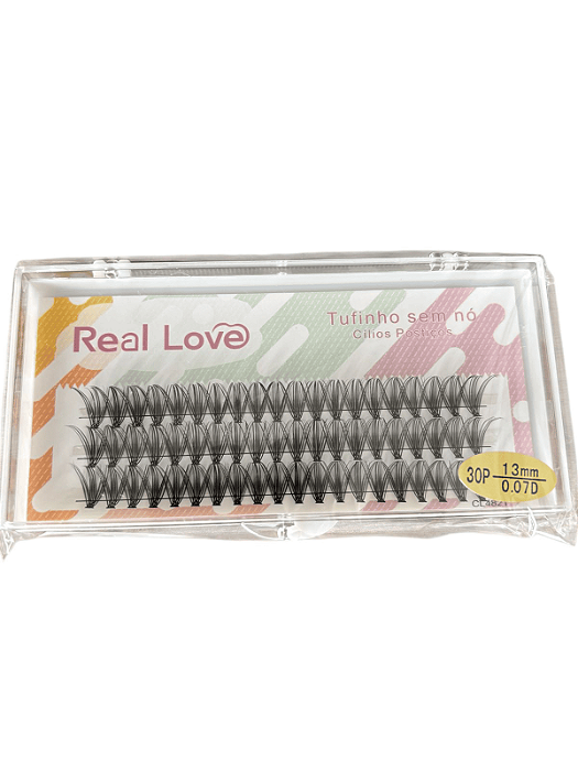 cilios tufinho real love30p 13mm 0.07d