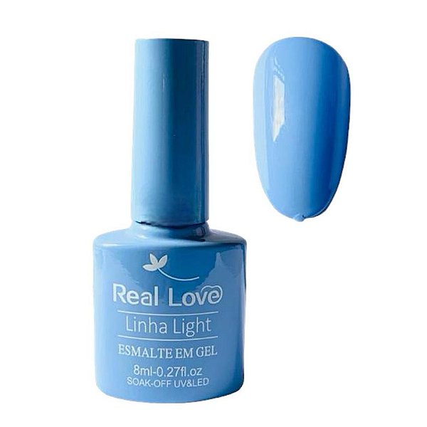 esmalte em gel real love 031 azul