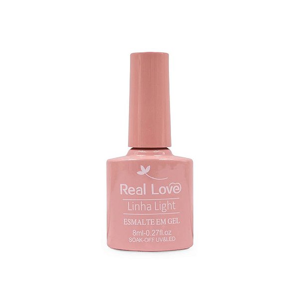 esmalte em gel real love 010rosinha nude