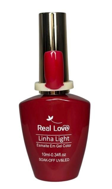 esmalte em gel real love 10ml 002 vermelho
