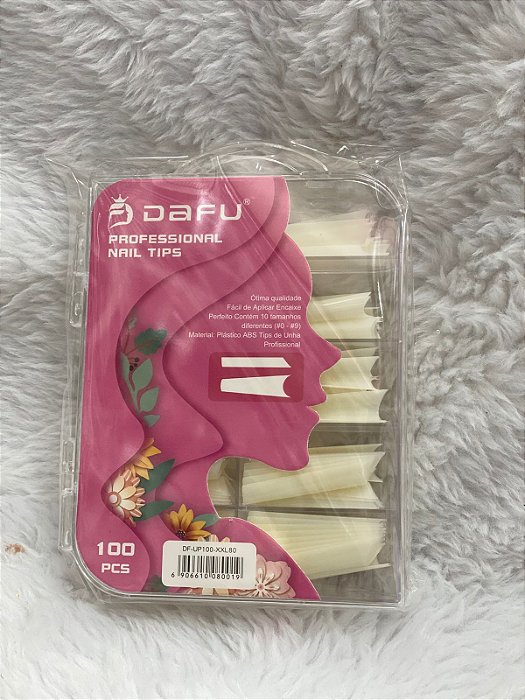tips postiças leotosa 100pçs dafu