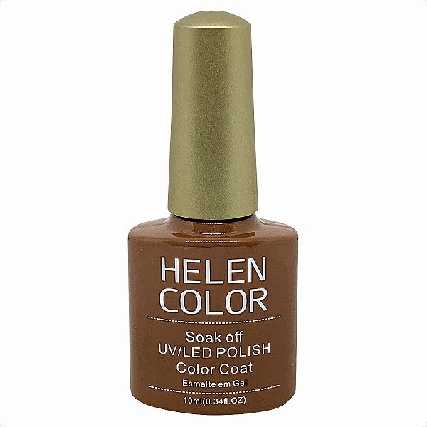 esmalte helen color 10 ml 257 marrom claro