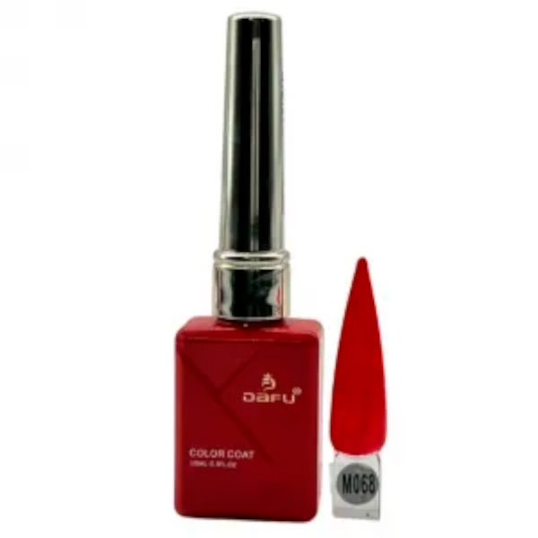 esmalte em gel dafu 10ml m068 vermelho