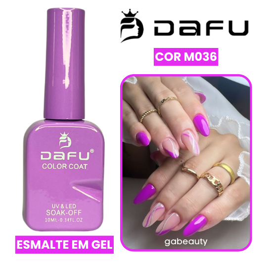 esmalte em gel 10ml dafu m036