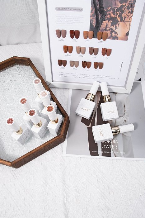 esmalte em gel cacau luxo d&Z 012