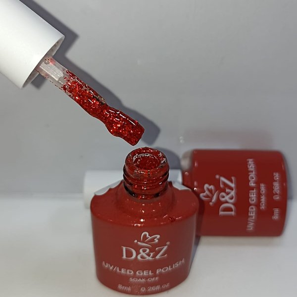 esmalte d&z 178 vermelho com brilho