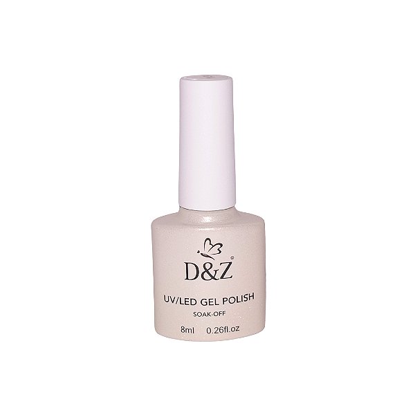 esmalte d&Z 136 dourado com glitter
