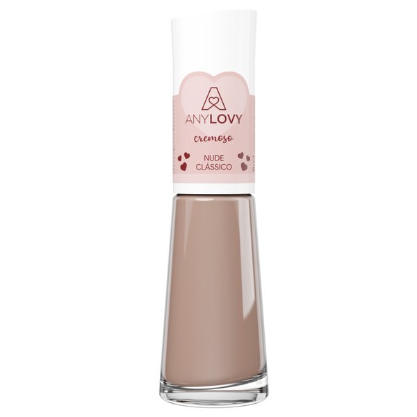 esmalte anylovy cremoso nude classico 8ml