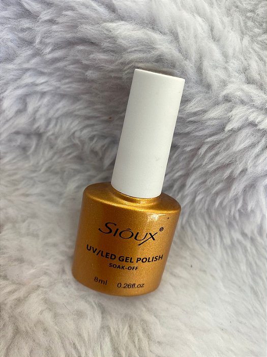 esmalte em gel sioux dourado (flashing gold)
