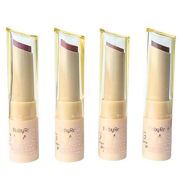 batom creamy matte glass rubyrose