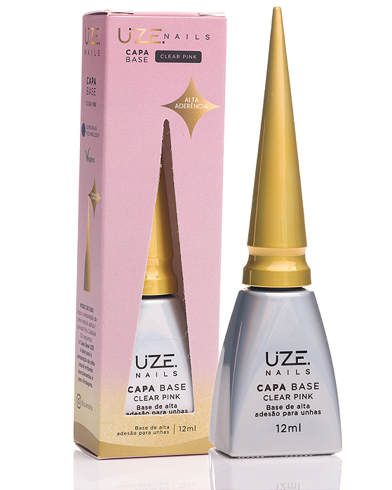 Capa Base Clear Pink 12ml Uze Nails