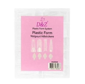 Molde F1 4 Formatos + Molde Silicone Reversa 144 Peças - D&z Transparente
