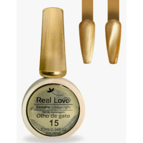 Esmalte em Gel Olho de Gato Real Love 10ml Linha Light 07