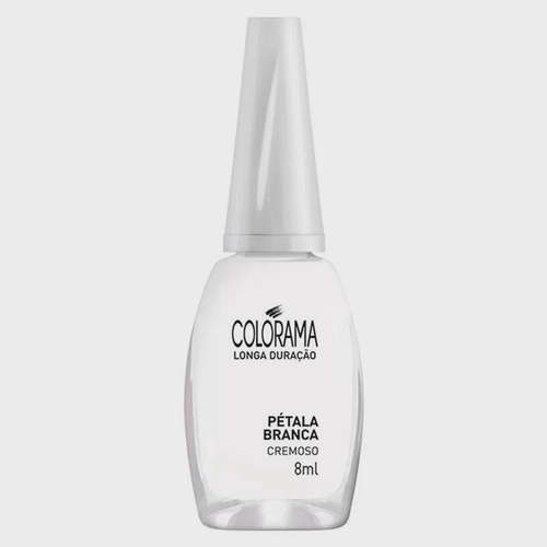 esmalte petala branca colorama  cremoso 8 ml