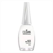 esmalte leite de coco colorama para unhas cremoso 8 ml