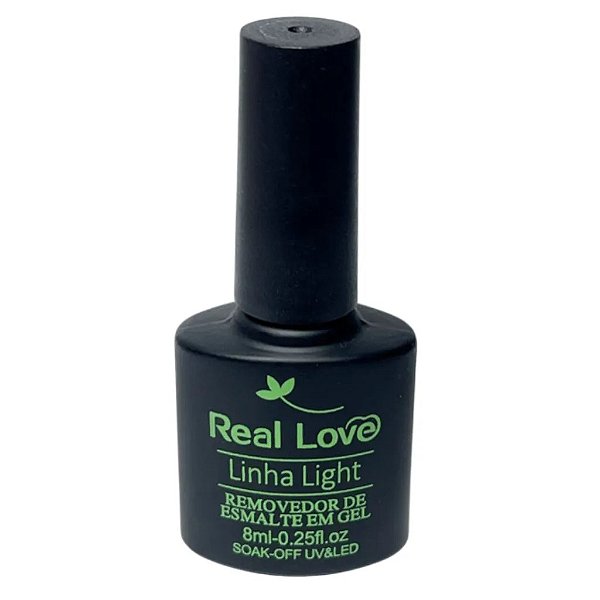 Removedor De Esmalte Em Gel Linha Light 8ml - Real Love