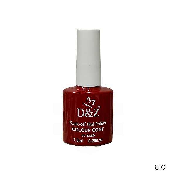 Esmalte Em Gel D&Z uv/gel 610 vermelho
