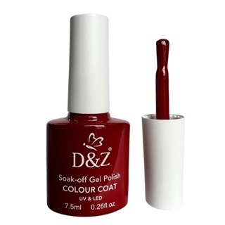 Esmalte Em Gel D&Z uv/gel 611 vermelho escuro