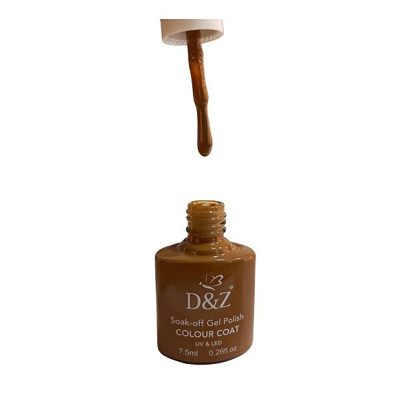 Esmalte Em Gel D&Z uv/gel 638 marrom claro