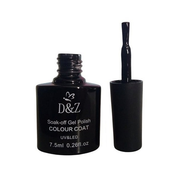 Esmalte Em Gel D&Z uv/gel 640 preto