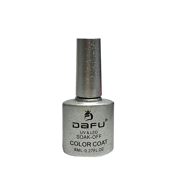 esmalte em gel térmico refletivo dafu 014 prata