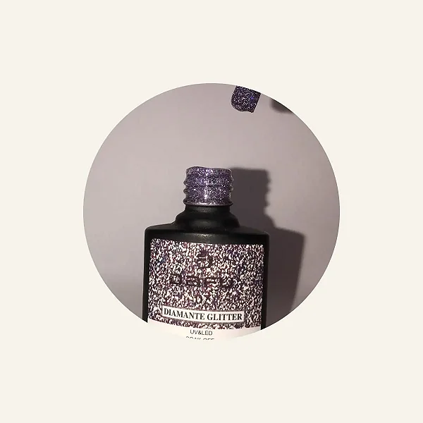 esmalte em gel térmico refletivo dafu 006 roxo