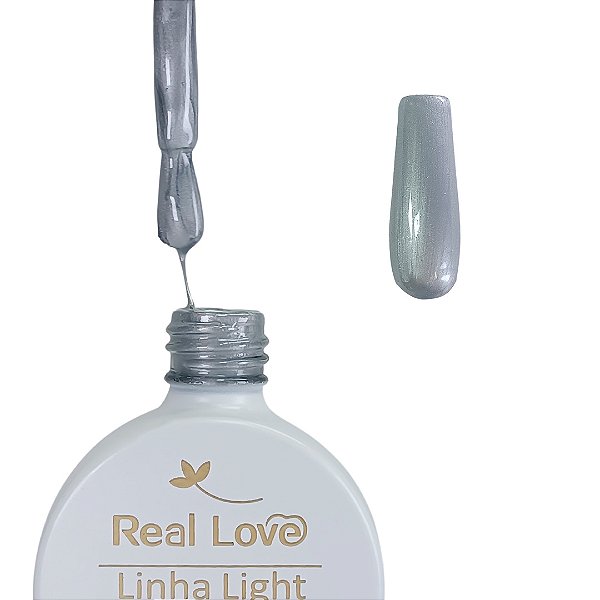 Esmalte em Gel Olho de Gato Real Love 10ml Linha Light 20