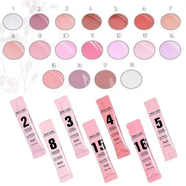 Sache Gel Real Love Nude 14 15ML