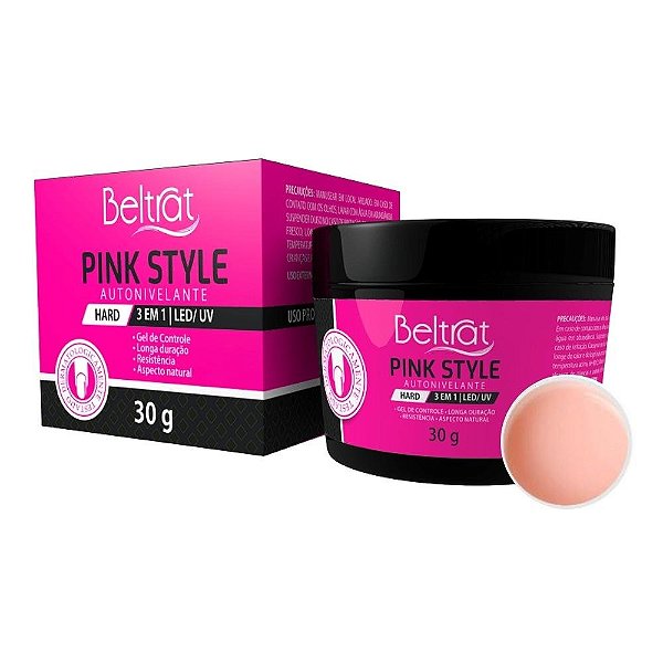 GEL HARD PINK NATURAL BELTRAT 1X30G